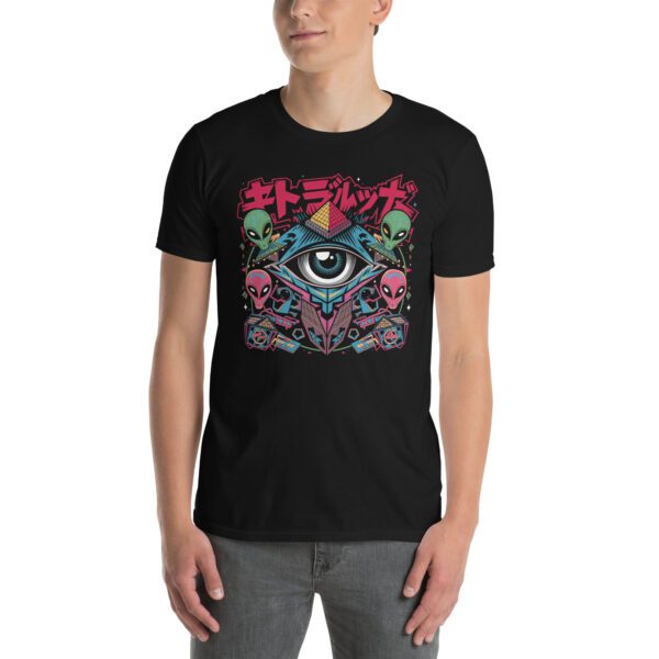 T-Shirt Psychedelic Alien Eye | Trippy Shirt für Rave Clothing