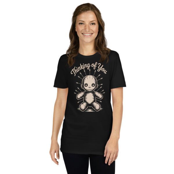 T-Shirt Thinking of You Voodoo Doll Creepy Cute