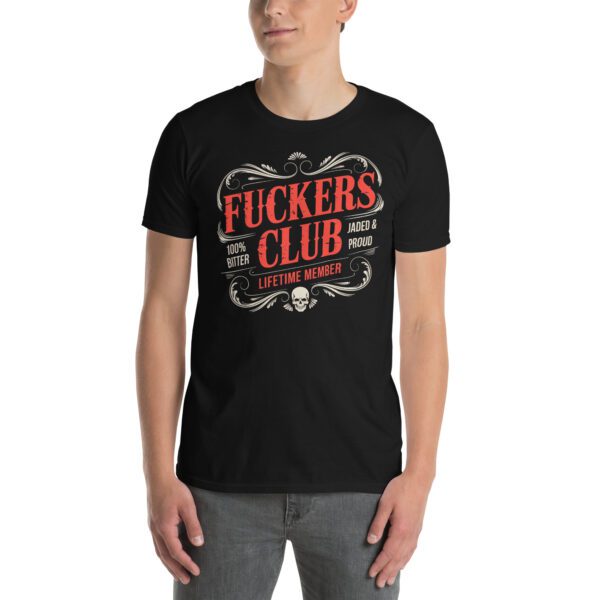 T-Shirt Fuckers Club Biker Statement-Shirt