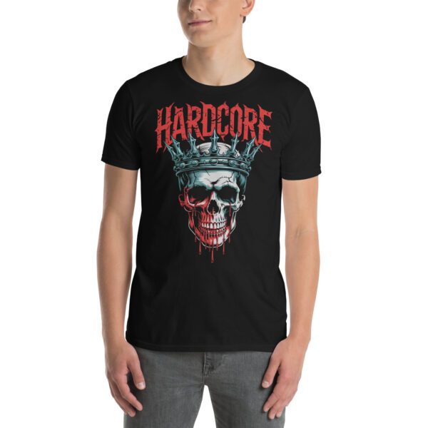 T-Shirt Hardcore Totenkopf König