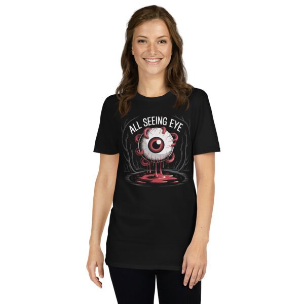 T-Shirt Auge Tentakel Gothic All Seeing Mystik