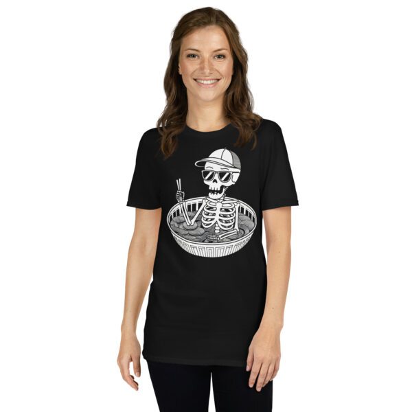 T-Shirt Totenkopf Entspannung Sommer Schwimmbad
