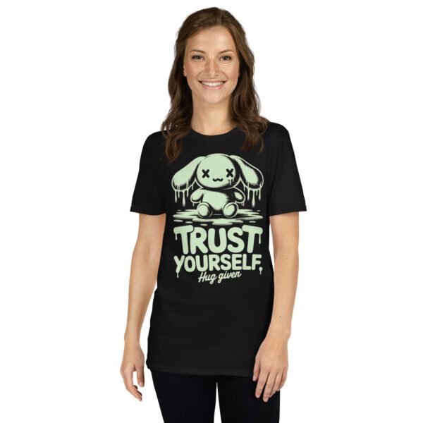 T-Shirt TRUST YOURSELF Selbstliebe Hase Mental Health