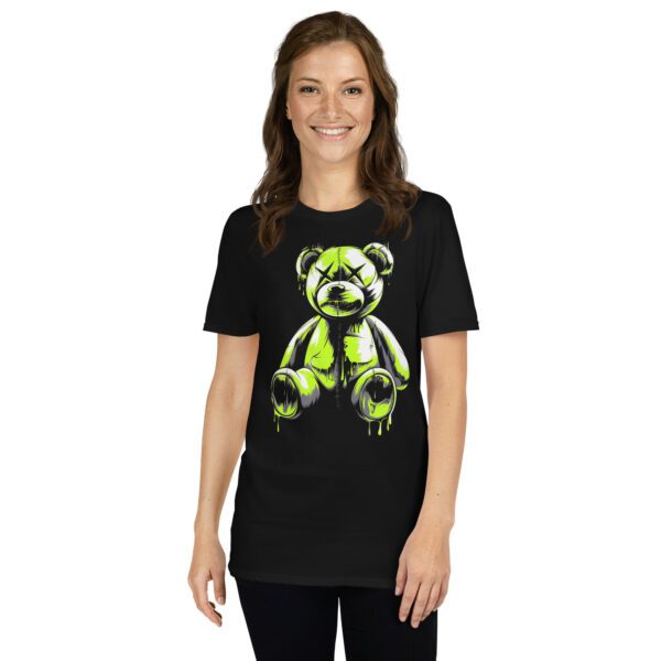 T-Shirt Toxic Teddy Bear Dripping Paint Urban