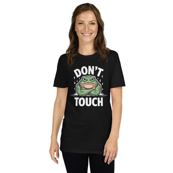 T-Shirt Don't Touch Grumpy Toad Introvert Mood