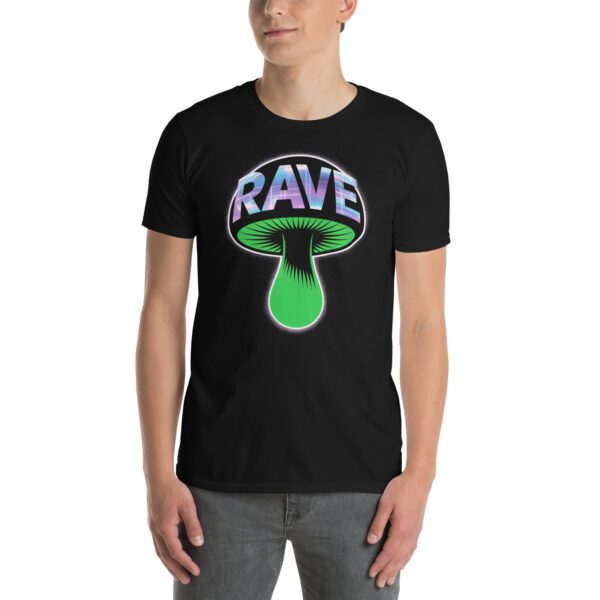 T-Shirt Rave Mushroom Psychedelic Neon Party