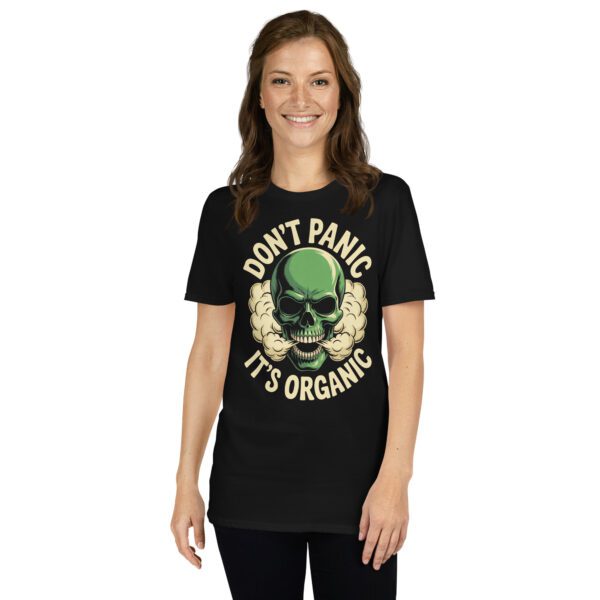 T-Shirt Don't Panic Cannabis Chill Relax Green