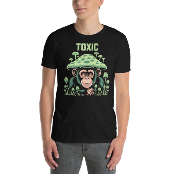 T-Shirt Pilzhut-Affe Toxic Mushroom