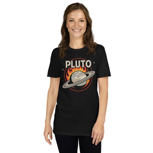 unisex-basic-softstyle-t-shirt-black-front-68f64212c5c2c.jpg T-Shirt Pluto Space Retro Planet