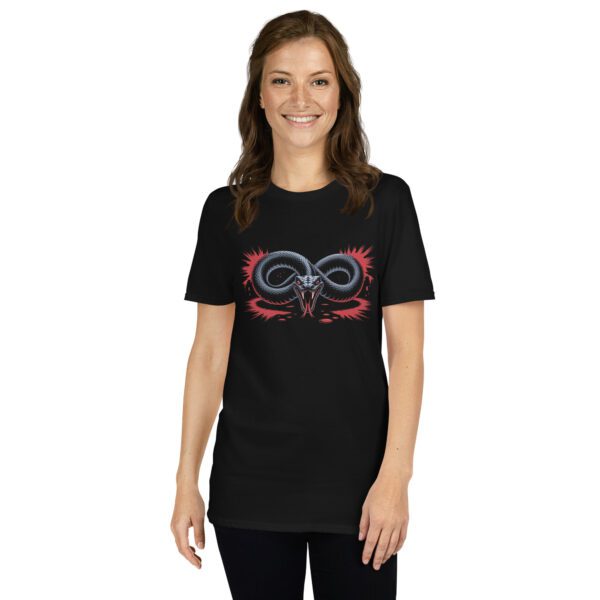 T-Shirt Ouroboros Snake Schlange Gothic Skull Infinity
