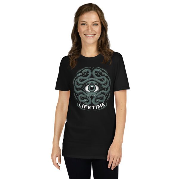 T-Shirt Mystical Serpent Eye Spiritual Women Esoteric