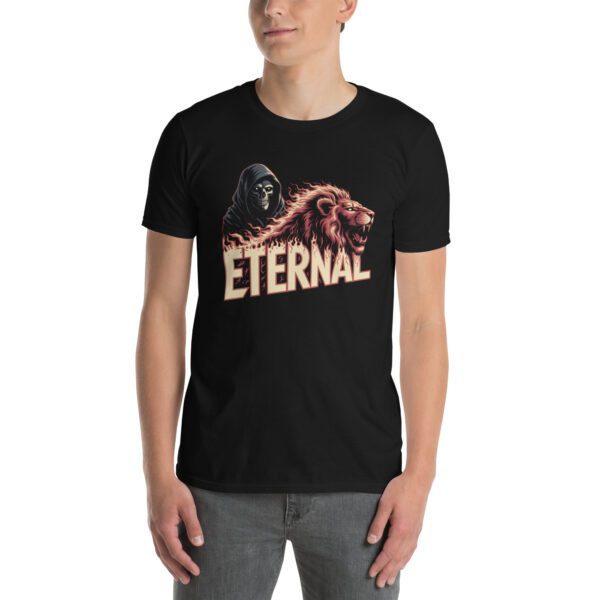 T-Shirt Eternal Grim Reaper Lion Gothic Dark Fantasy