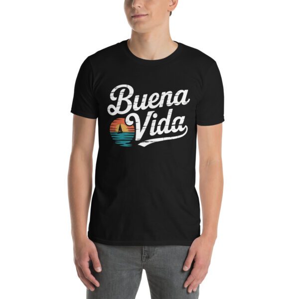 T-Shirt Buena Vida Retro Sunset Vintage Beach Vibes