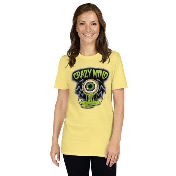 T-Shirt verrücktes Auge schmelzend Trippy-Art Design