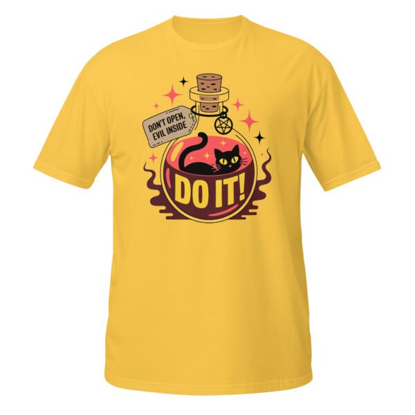 T-Shirt Do It Motivationstrank mit mutiger Katze