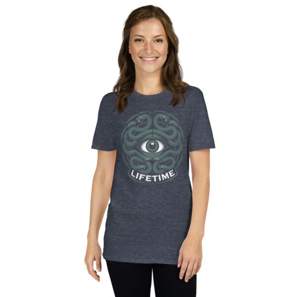 T-Shirt Mystical Serpent Eye Spiritual Women Esoteric