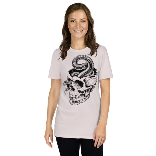unisex-basic-softstyle-t-shirt-ice-grey-front-68f8a474cdbce.jpg T-Shirt Skull Serpent Gothic Darkstyle