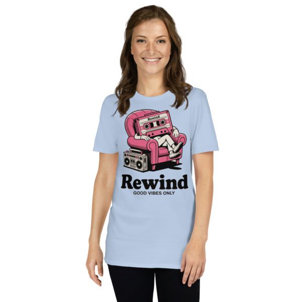 T-Shirt Rewind Nostalgie Kassette 90er Vibes