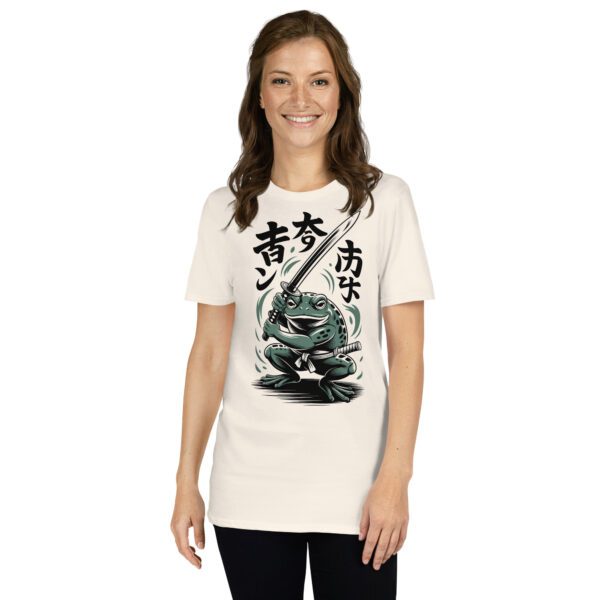 T-Shirt Warrior Frog Japanisch Kanji