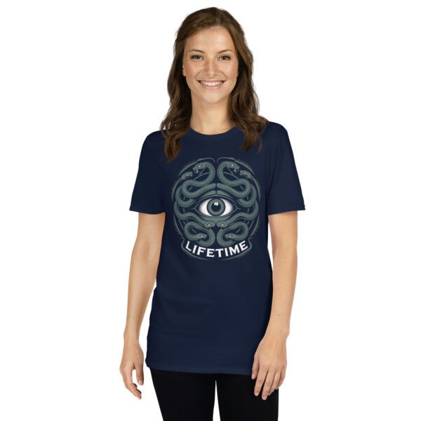 T-Shirt Mystical Serpent Eye Spiritual Women Esoteric