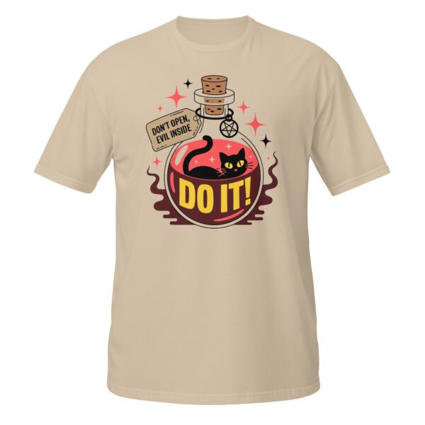 T-Shirt Do It Motivationstrank mit mutiger Katze