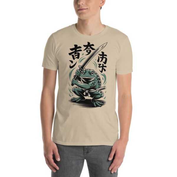 T-Shirt Samurai Frosch Kanji Kampfkunst