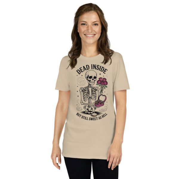 T‑Shirt Dead Inside Sweet as Hell, Gothic Shirt