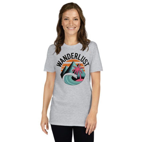 T-Shirt Wanderlust Abenteuer Meer Berge
