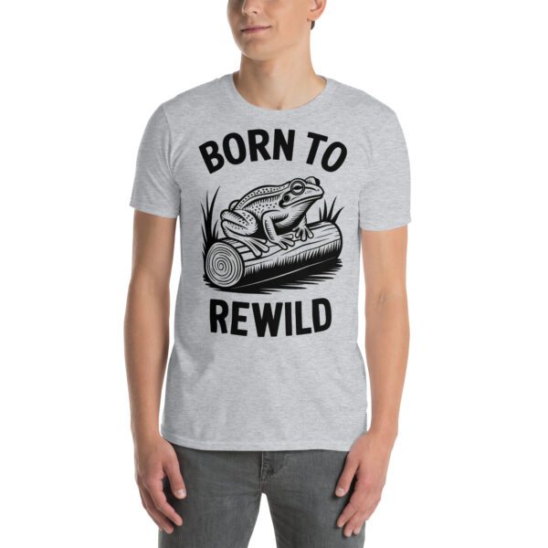 T-Shirt Born to Rewild Frosch Wildnis