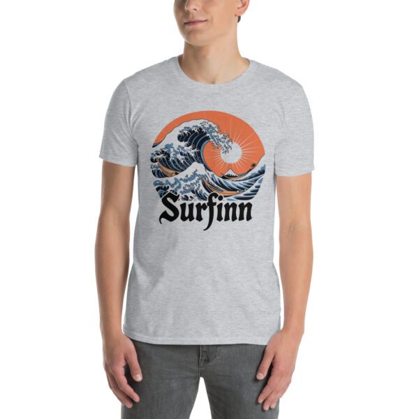 T-Shirt Surfinn Hokusai Welle Japan Beach