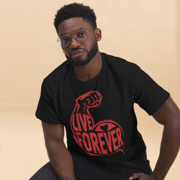 T-Shirt Live Forever Flex – Heart Power.