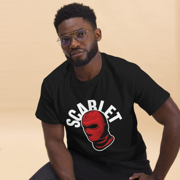 T-Shirt Scarlet Bandit – Rote Balaclava