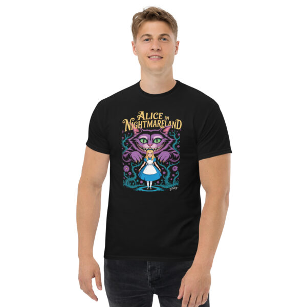 T-Shirt Alice in Nightmareland – Grin Cat Katze