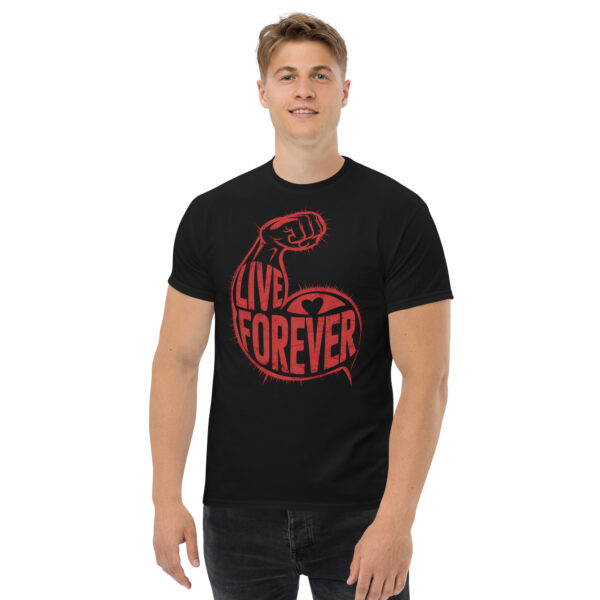T-Shirt Live Forever Flex – Heart Power.
