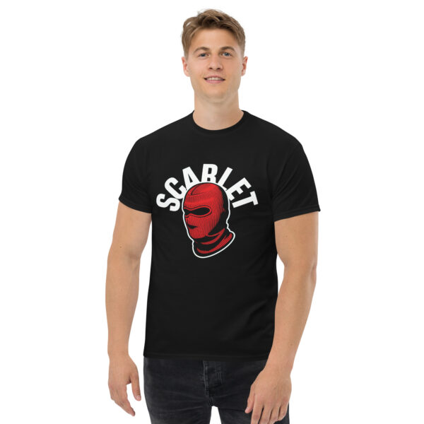 T-Shirt Scarlet Bandit – Rote Balaclava