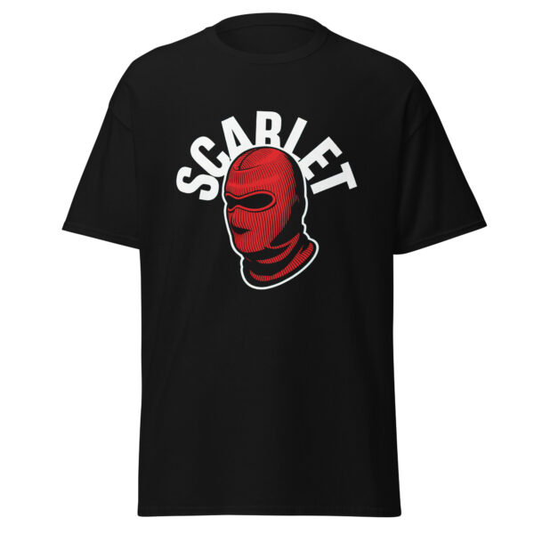 T-Shirt Scarlet Bandit – Rote Balaclava