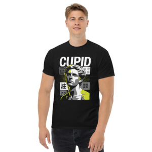 T-Shirt Cupid Neon Glow – Pop‑Statue