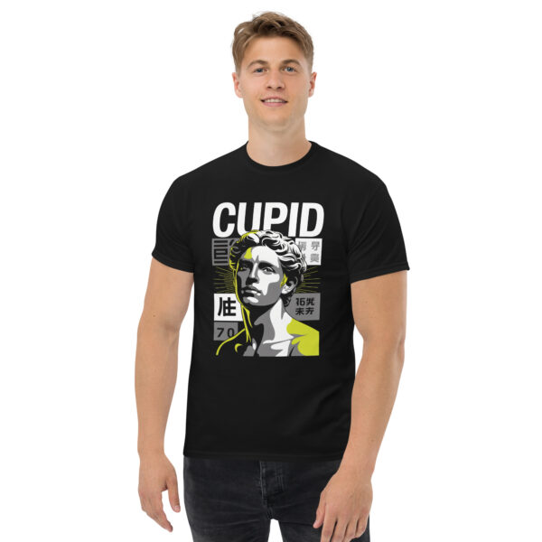 T-Shirt Cupid Neon Glow – Pop‑Statue