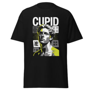 T-Shirt Cupid Neon Glow – Pop‑Statue