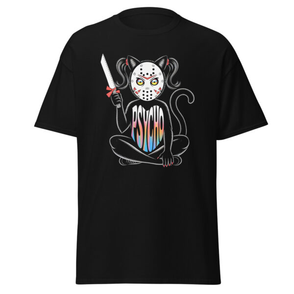 T-Shirt Psycho Kitty Slash – Rainbow Core