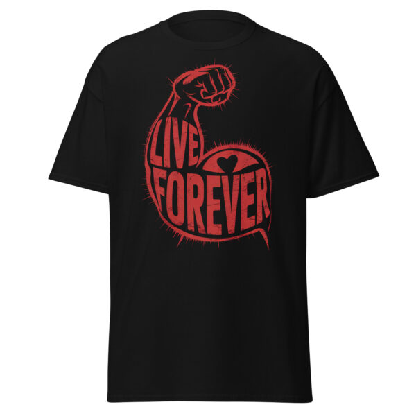 T-Shirt Live Forever Flex – Heart Power