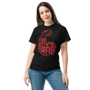 T-Shirt Live Forever Flex – Heart Power