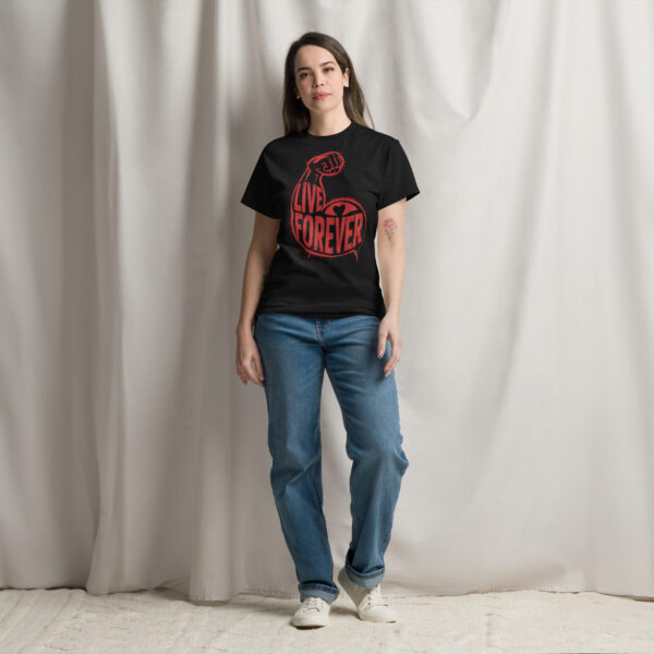 T-Shirt Live Forever Flex – Heart Power
