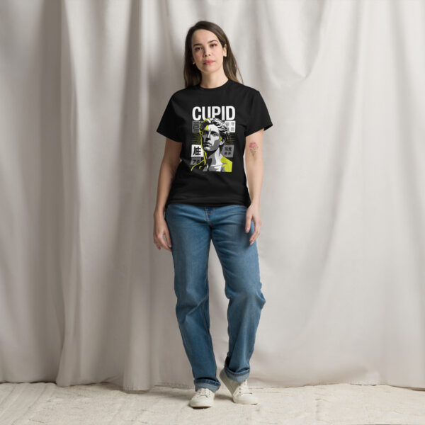 T-Shirt Cupid Neon Glow – Pop‑Statue