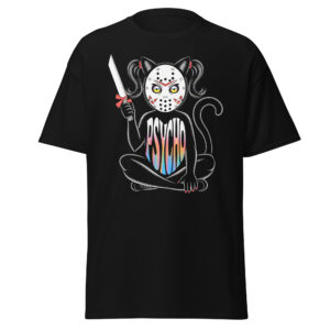 T-Shirt Psycho Kitty Slash – Rainbow Core