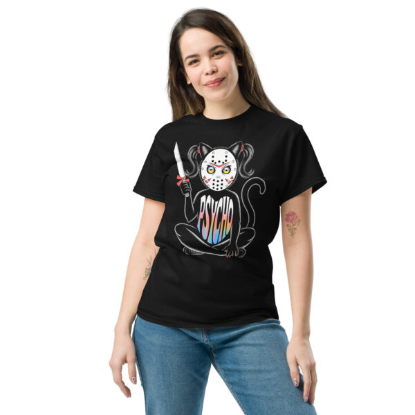 T-Shirt Psycho Kitty Slash – Rainbow Core