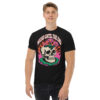 T-Shirt Weird Until The End – Flower Skull Flames
