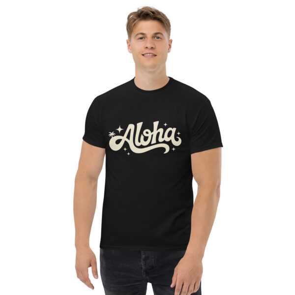 T-Shirt Aloha Sparkle Script – Tropical Handlettering