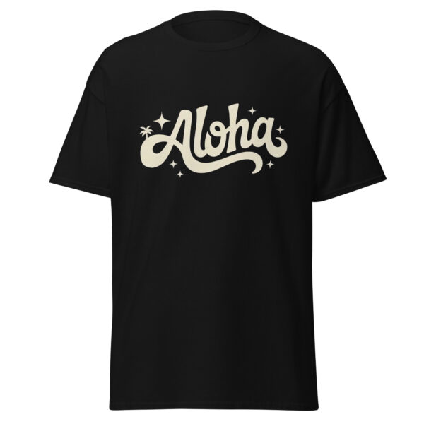 T-Shirt Aloha Sparkle Script – Tropical Handlettering