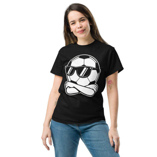 T-Shirt Fußball Coolball – Soccer Shirt mit Sonnenbrille, Fußball Geschenk